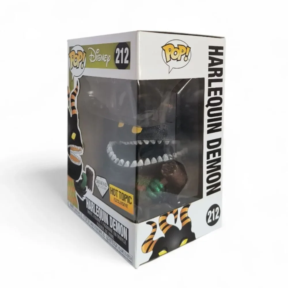 Funko Pop The Nightmare Before Christmas Harlequin Demon Diamond Collection - Picture 8 of 10